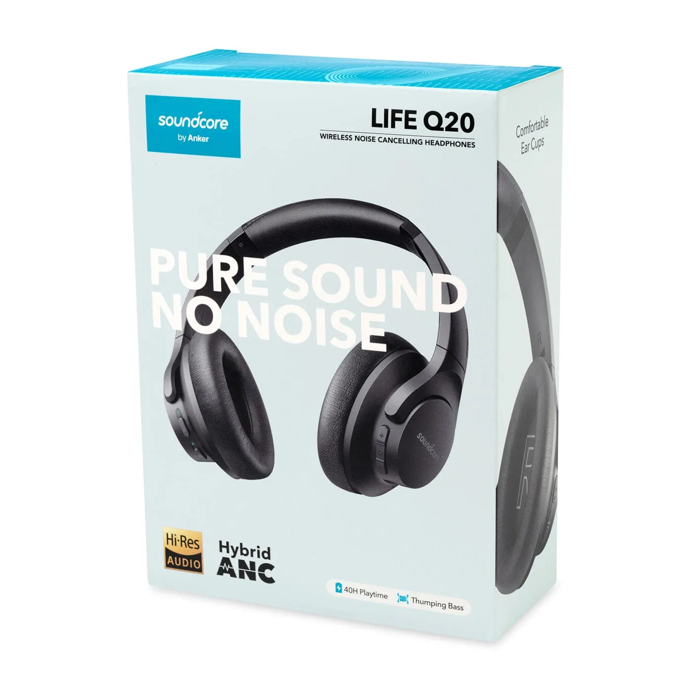 Anker - Soundcore Life Q20i Wireless Noise Cancelling Headphones