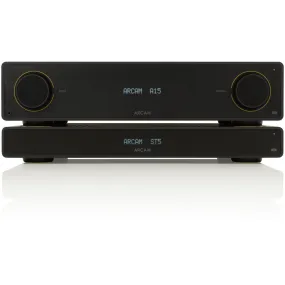 Arcam Radia A15 Integrated Amp with Bluetooth and ST5 High Resolution Streamer Package