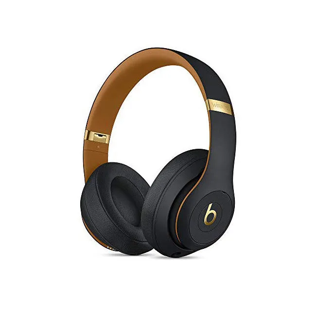 Beats Studio3 Wireless Over-Ear Headphones - The Beats Skyline Collection - Midnight Black (Latest Model)