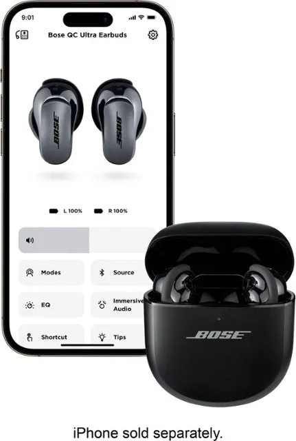 Bose QuietComfort Ultra Wireless Noise Cancelling In-Ear Earbuds