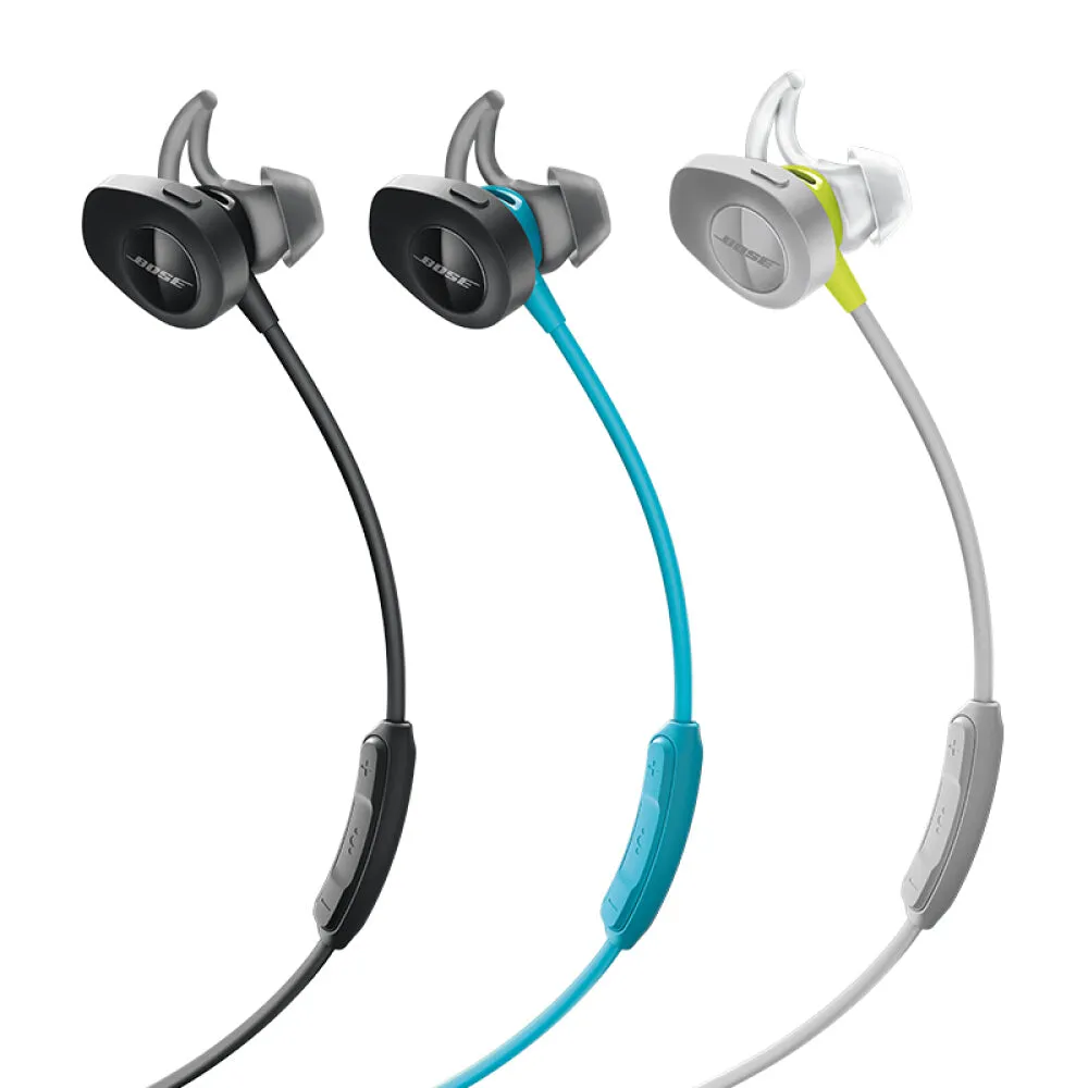 Bose SoundSport Wireless Earbuds Sweatproof Bluetooth Headphones for Running and Sports