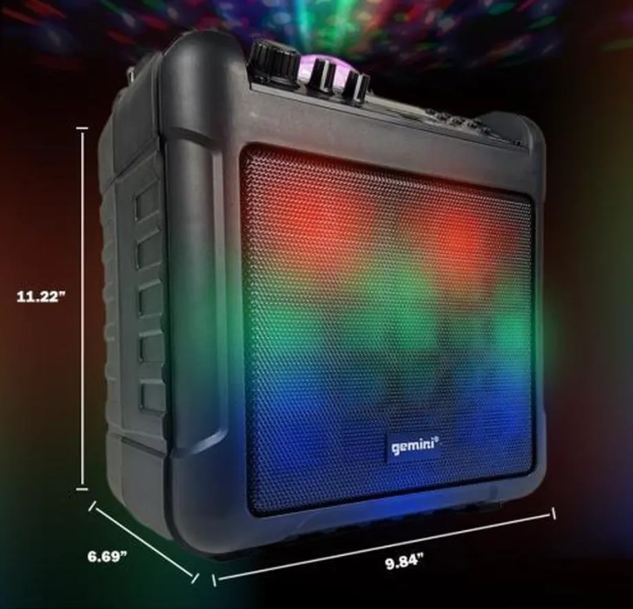 Gemini MPA-K650 Karaoke Party Speaker