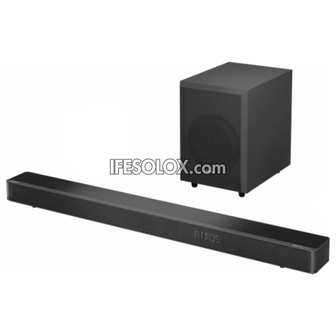 Hisense AX3120G 3.1.2Ch 360W Up-Firing Dolby Atmos® Sound Bar with Wireless Subwoofer - Brand New