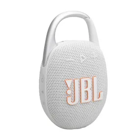 JBL Clip 5 Ultra-Portable Waterproof Speaker - White