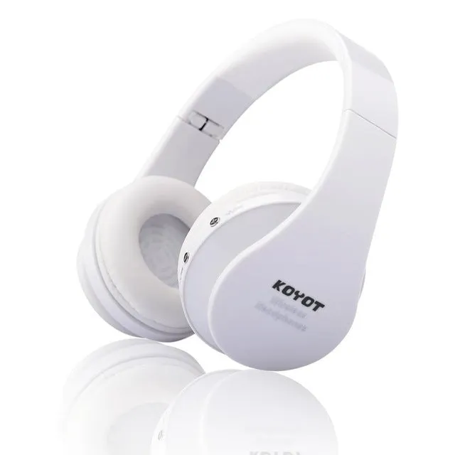 KOYOT Bluetooth Headset Wireless Headphones Stereo Foldable Sport Earphone Microphone headset bluetooth earphone