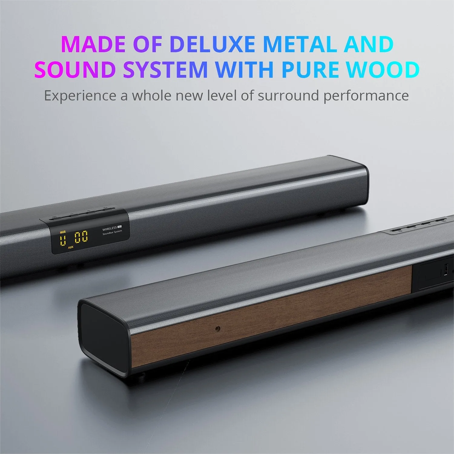 Live1 Wireless Soundbar 3D Stereo Sound Audio