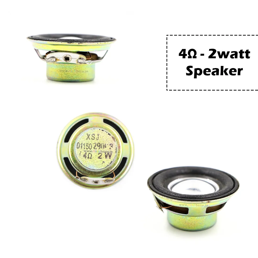 (Low Cost) 40mm 4-ohm Speaker Aluminum Shell Internal Magnet 1.6inch