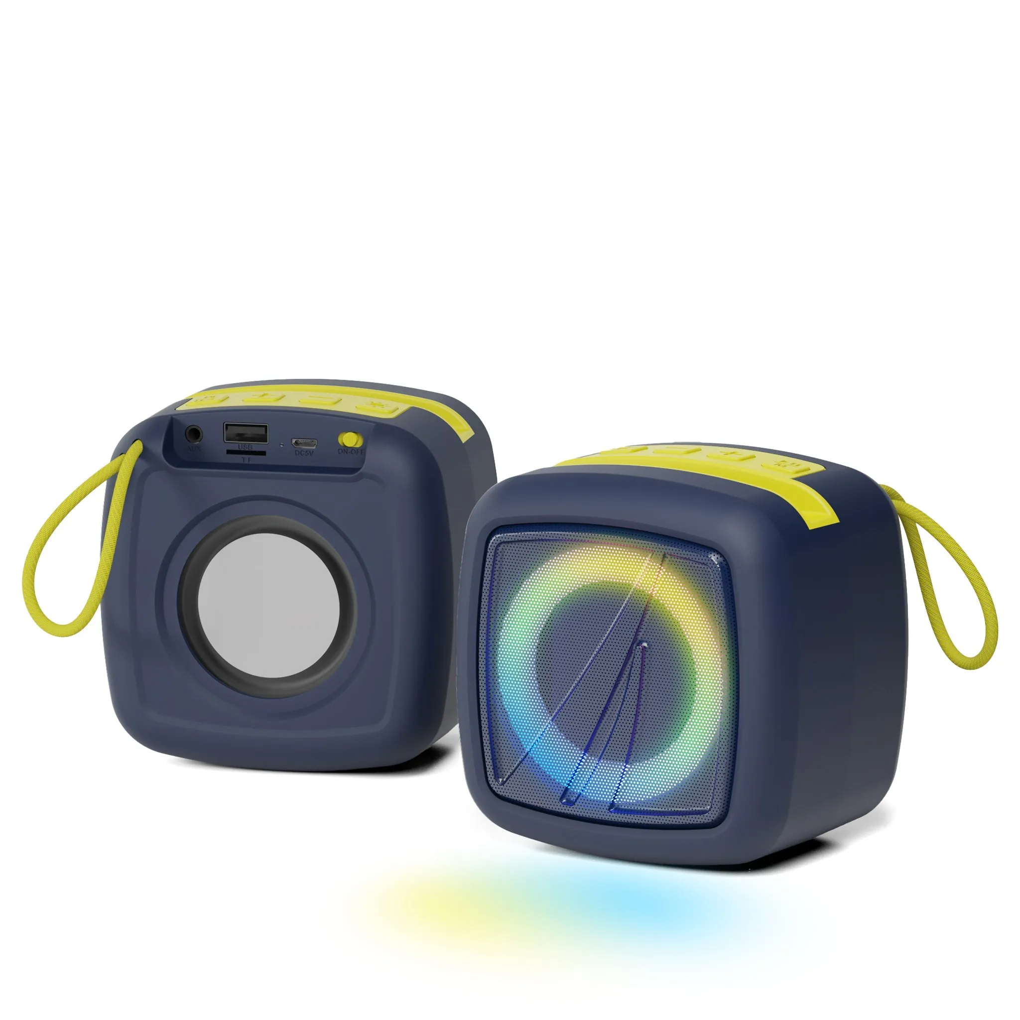 Nautica Portable Bluetooth Outdoor Speaker SP110 - Navy/Yellow