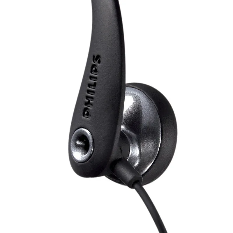 Philips SHS3305 Over The Ear Sport Earbuds with Mic, Earphones for Sports, Running and Gym