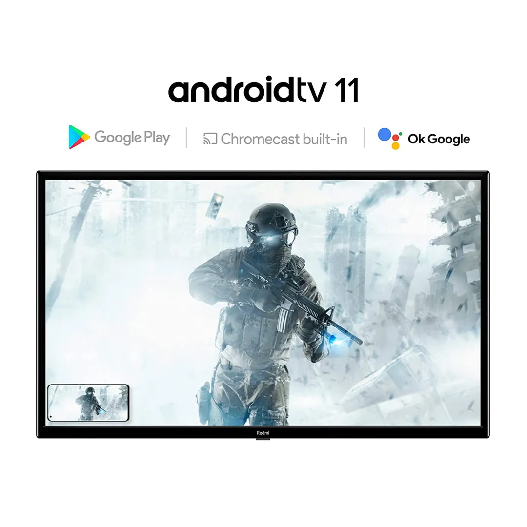 Redmi 32 inch (80 cm) HD Ready LED Android Smart TV