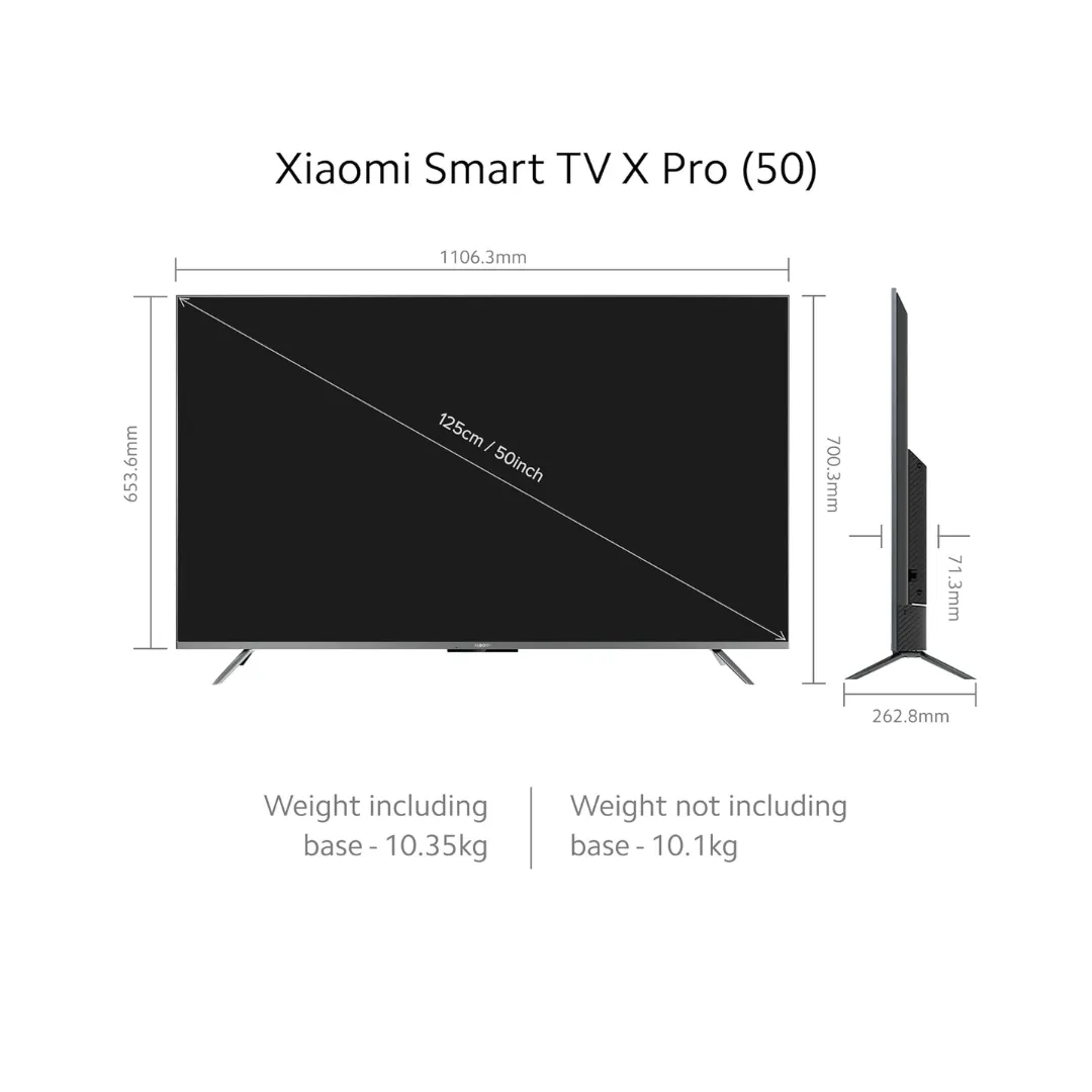 Redmi X Pro 50 inch (126 cm) Ultra HD (4K) Google Smart TV