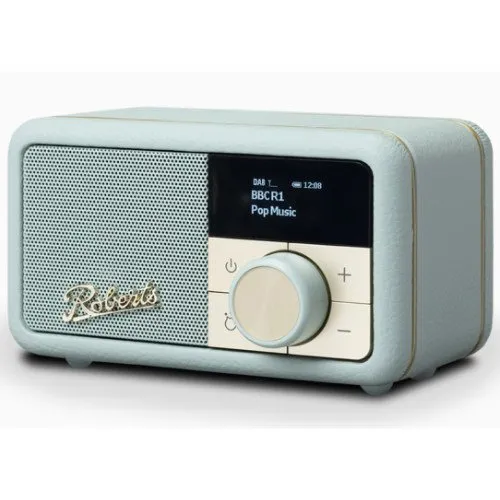 Roberts Revival Petite DAB DAB  Bluetooth Rechargeable Digital Radio Duck Egg