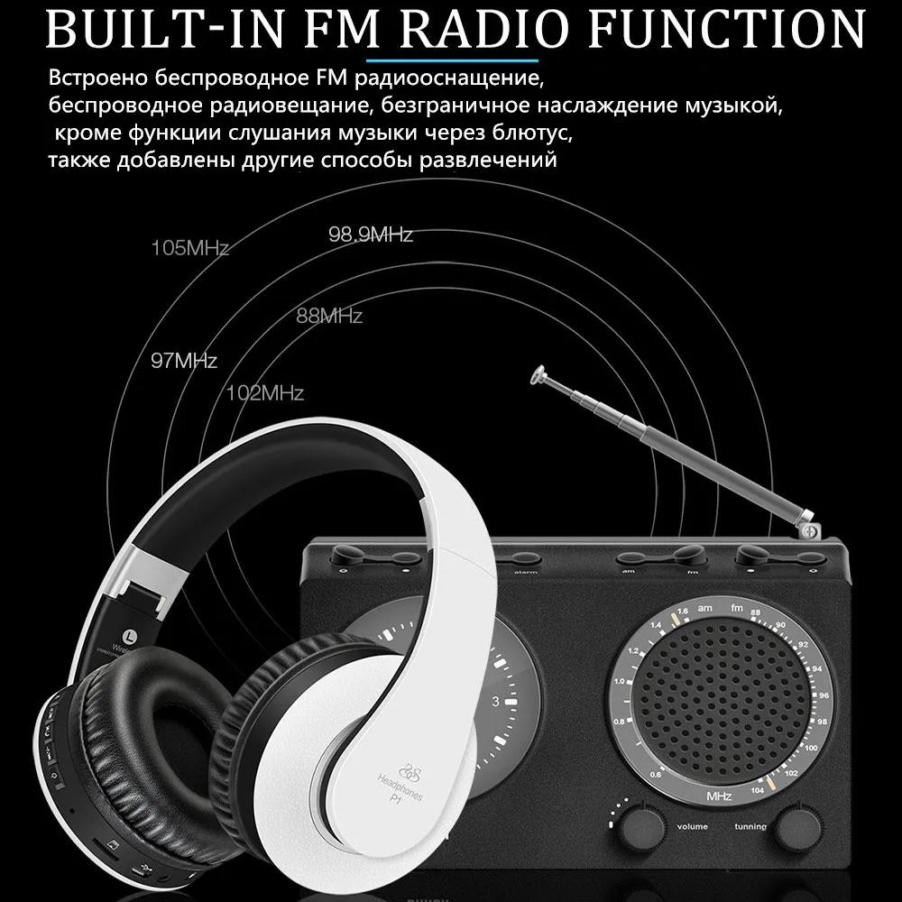 Sound Intone P1 Headphones Bluetooth Version 4.0