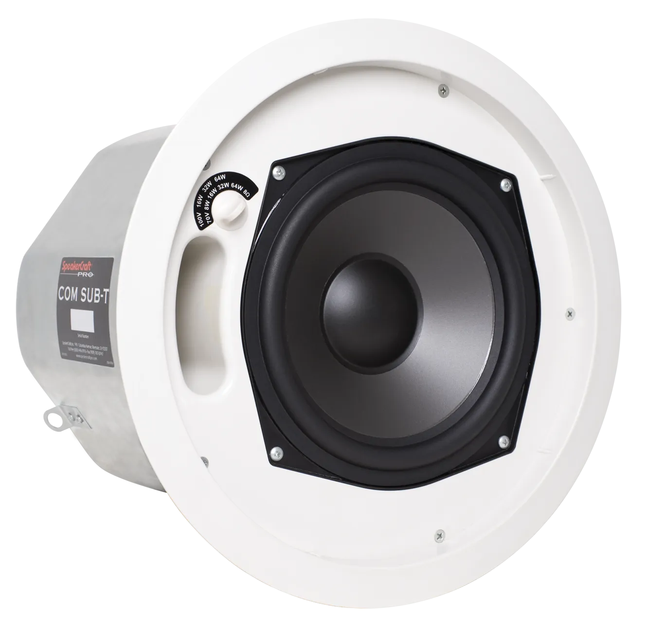 SpeakerCraft SPS43855 SC Pro Commercial Sub 8 8" In-Ceiling Subwoofer (Each)