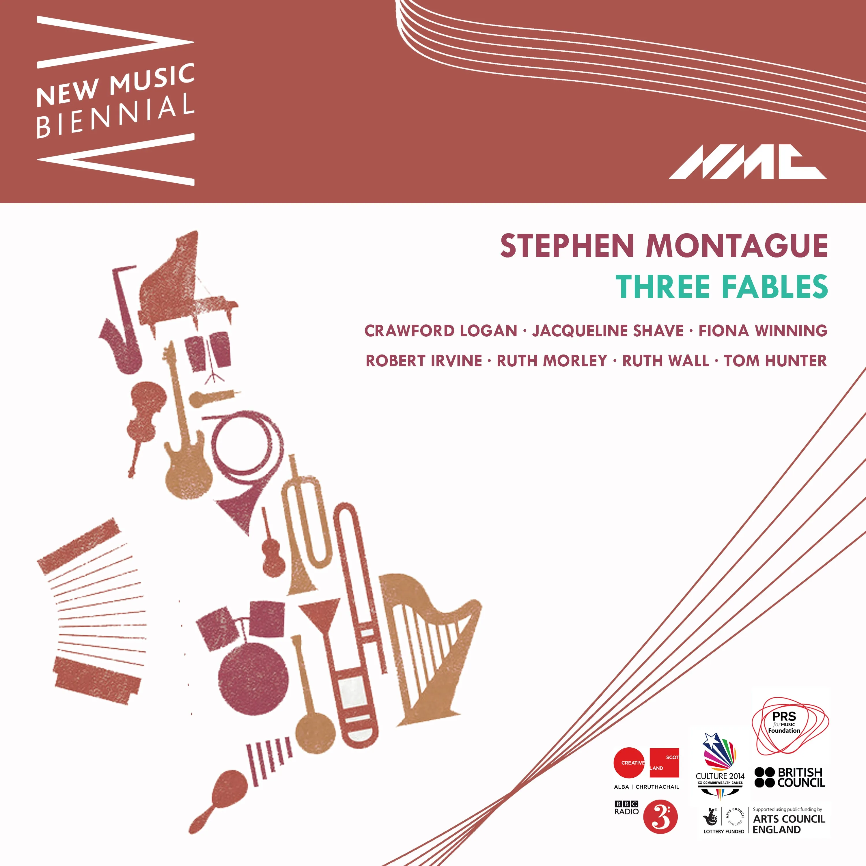 Stephen Montague: Three Fables [Live]