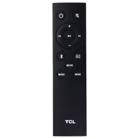 TCL Remote (1012) for TCL Alto 7 2.0 Channel Home Theater Soundbar - Black