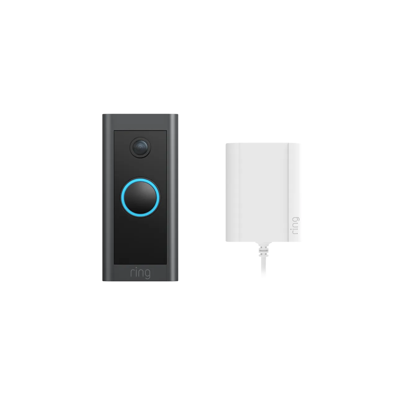 Video Doorbell Wired with Plug-In Adapter