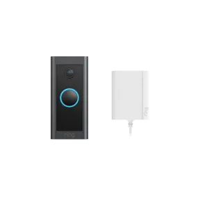 Video Doorbell Wired with Plug-In Adapter