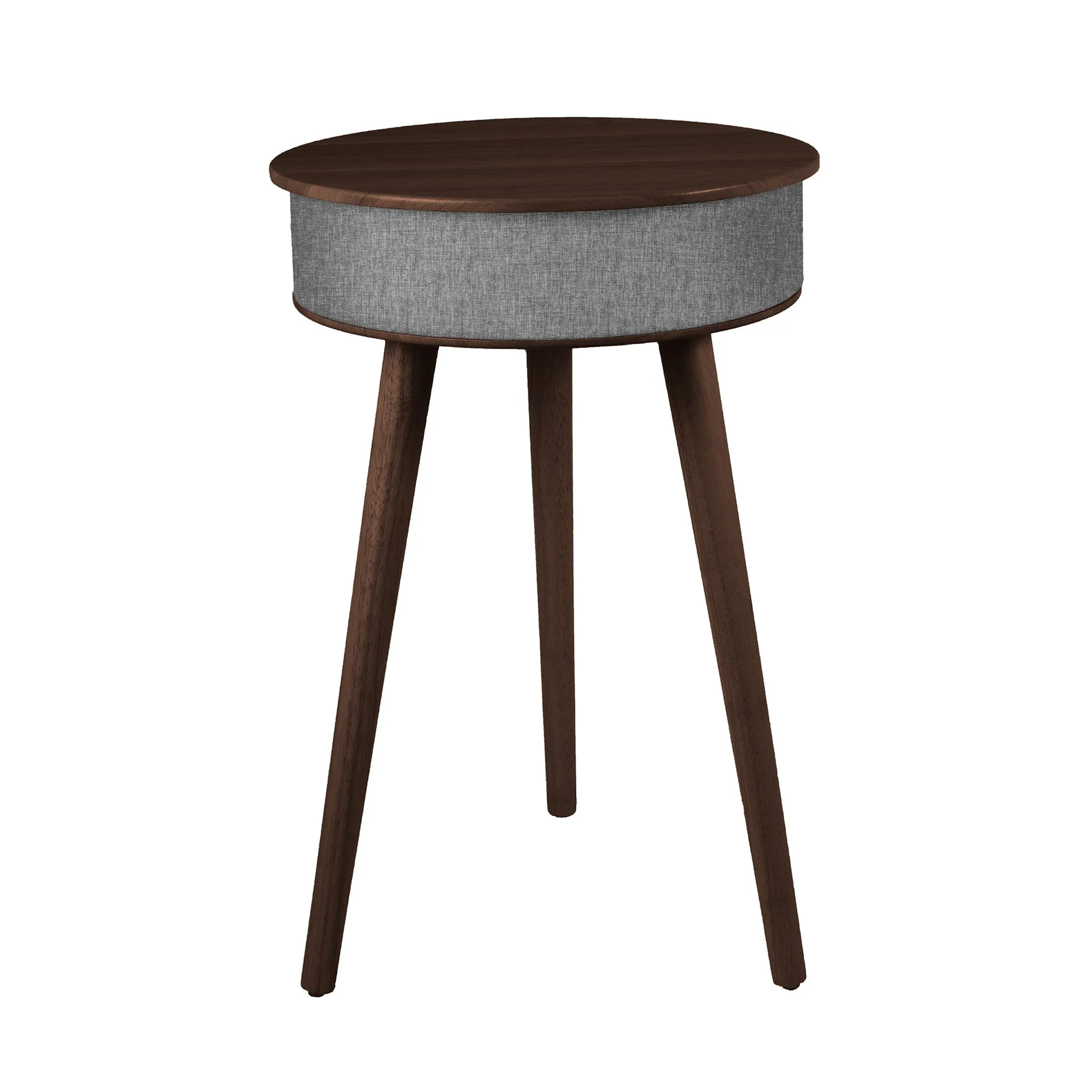 Wireless Round Speaker End  Table