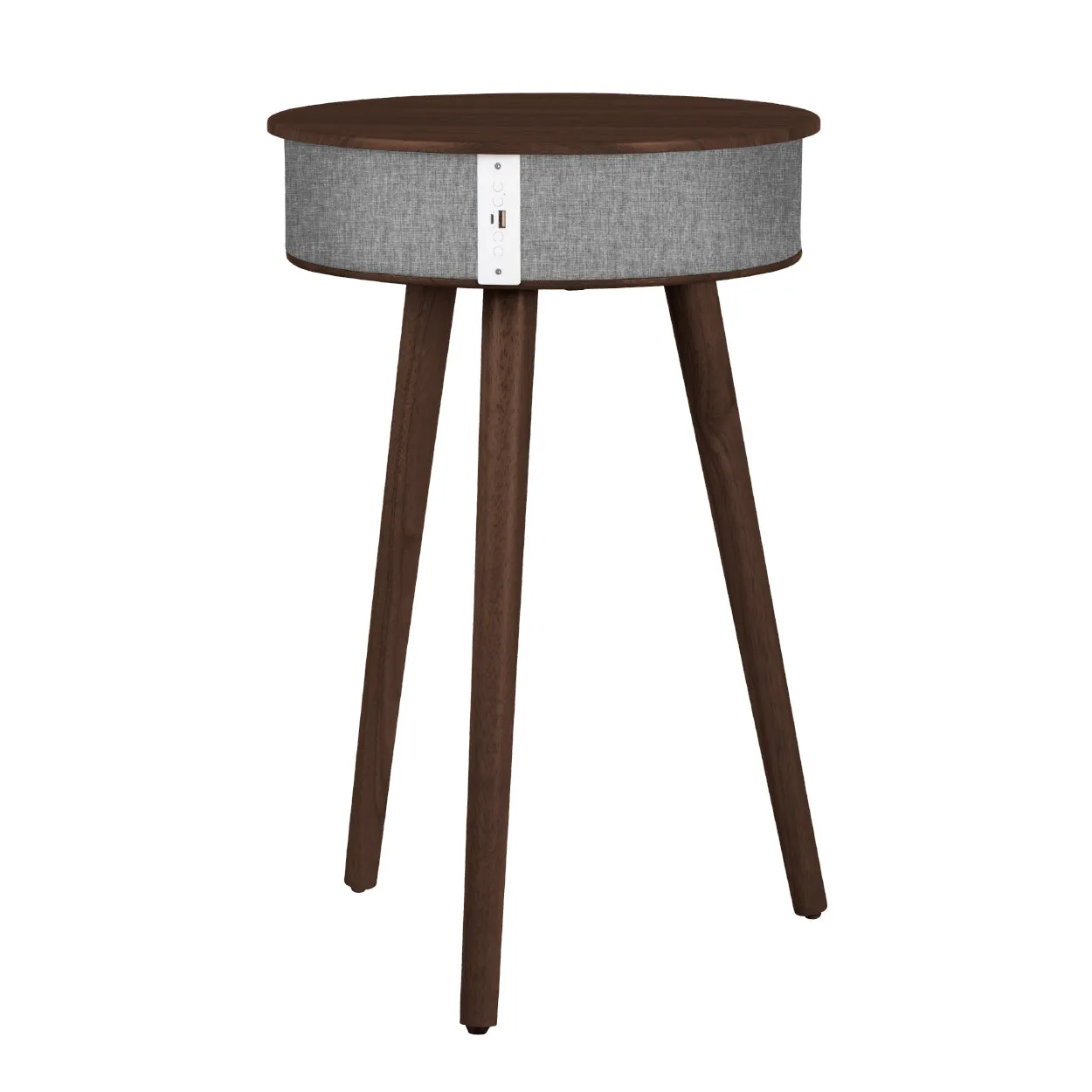 Wireless Round Speaker End  Table